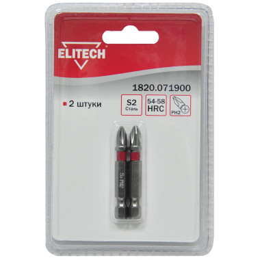 Набор бит Elitech 1820.071900