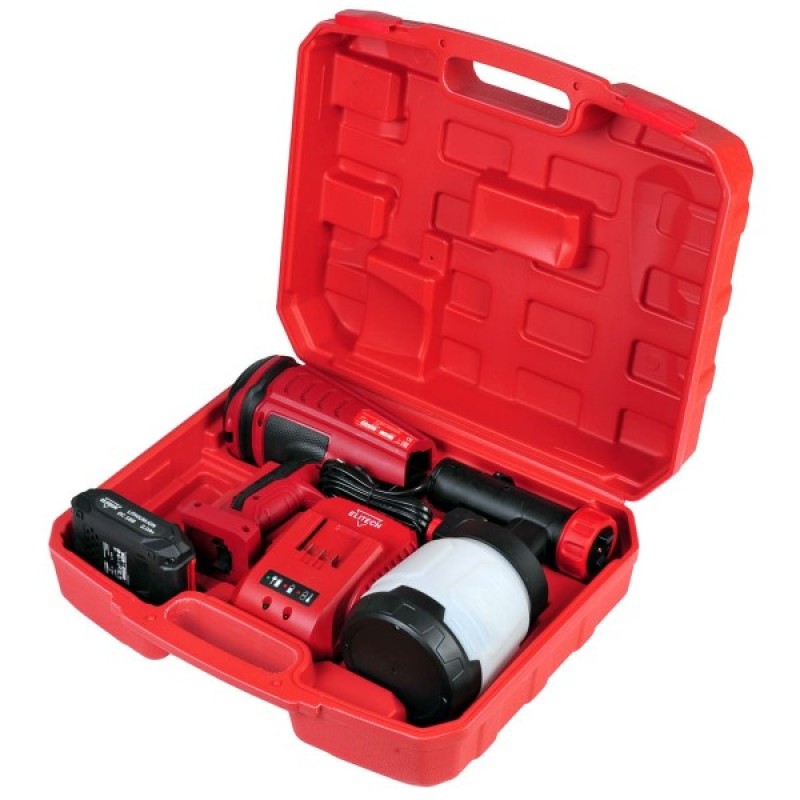 Аккумуляторный краскопульт ELITECH КА 18БЛП (E2208.003.02)