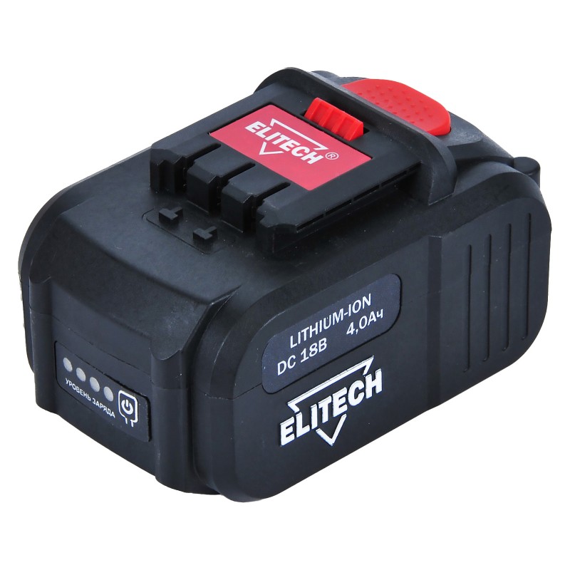 Аккумулятор Elitech 1820.067700 (18 В; 4 Ач)