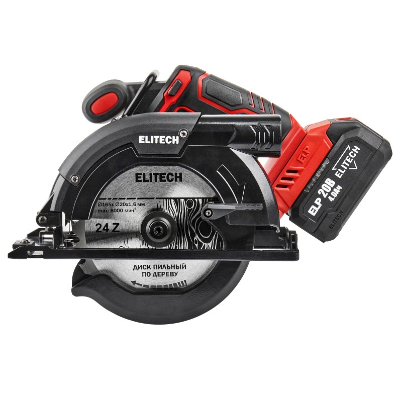 Аккумуляторная дисковая пила Elitech ПДА 2055БЛ (E2206.030.01)