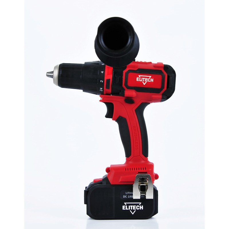 Аккумуляторная ударная дрель-шуруповерт Elitech ДА 18УБЛ2 (Е2201.002.02)