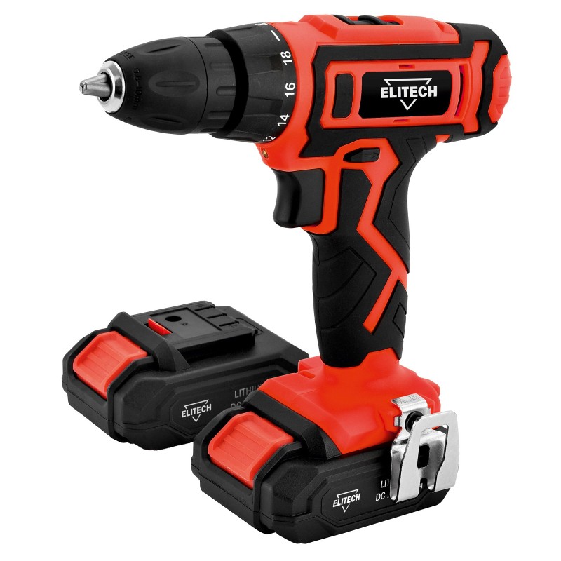 Аккумуляторная дрель-шуруповерт Elitech ДА 162СЛ (E2201.016.01)