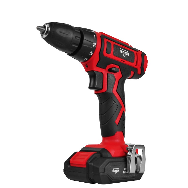 Аккумуляторная дрель-шуруповерт Elitech ДА 162СЛ (E2201.016.01)