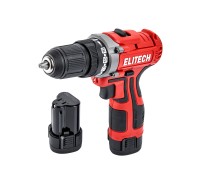 Аккумуляторная дрель-шурупроверт Elitech ДА 12Л2 (E2201.043.01)