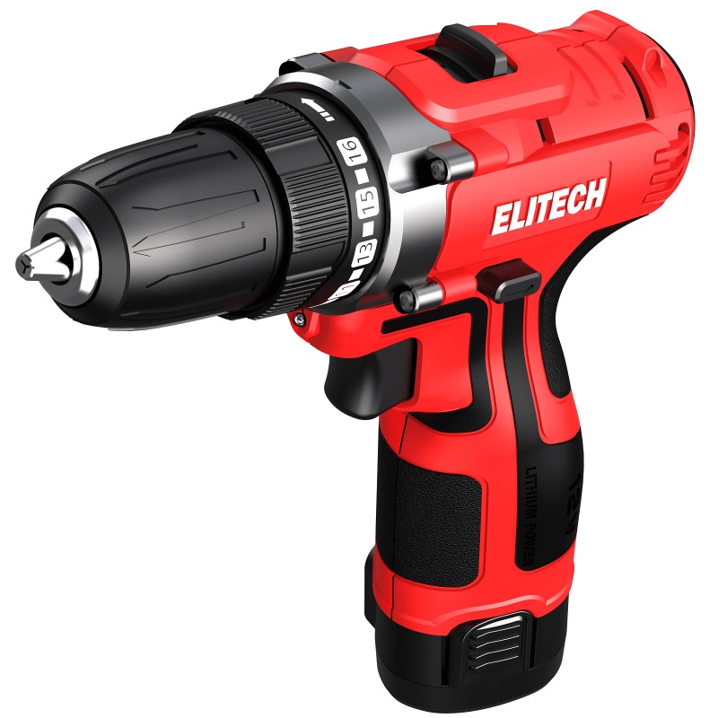 Аккумуляторная дрель-шурупроверт Elitech ДА 12Л2 (E2201.043.01)