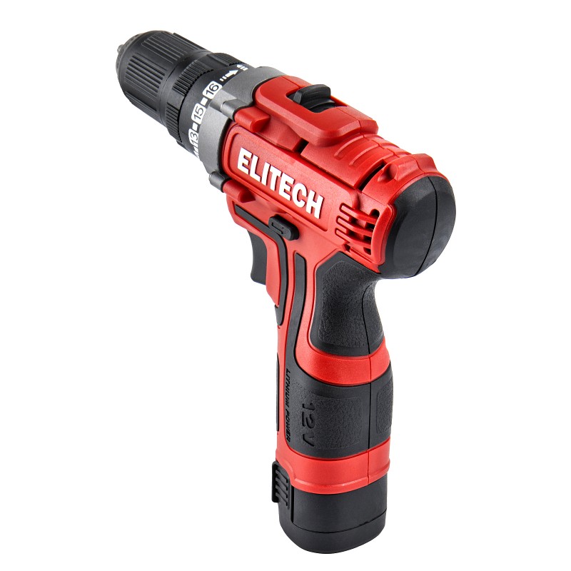Аккумуляторная дрель-шурупроверт Elitech ДА 12Л2 (E2201.043.01)