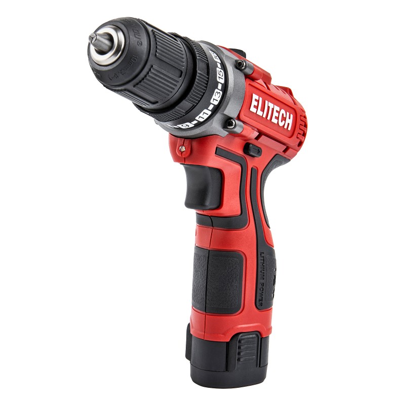 Аккумуляторная дрель-шурупроверт Elitech ДА 12Л2 (E2201.043.01)