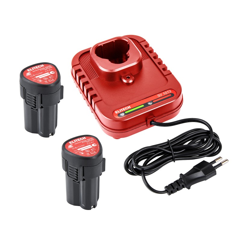 Аккумуляторная дрель-шурупроверт Elitech ДА 12Л2 (E2201.043.01)