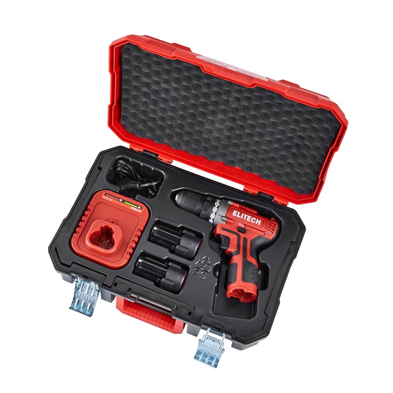 Аккумуляторная дрель-шурупроверт Elitech ДА 12Л2 (E2201.043.01)