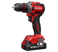 Аккумуляторная дрель-шуруповерт Elitech ДА 20БЛ2 (E2201.045.02)
