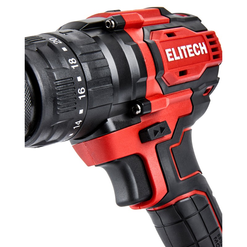 Аккумуляторная ударная дрель-шуруповерт Elitech ДА 20УБЛ2 (E2201.047.02)