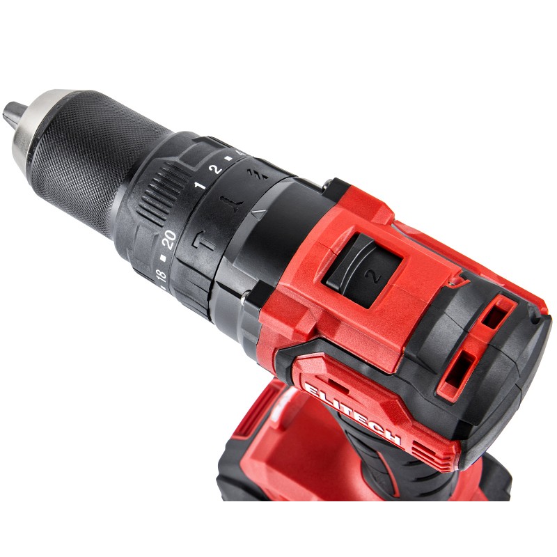 Аккумуляторная ударная дрель-шуруповерт Elitech ДА 20УБЛ2 (E2201.047.02)