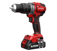 Аккумуляторная ударная дрель-шуруповерт Elitech ДА 20УБЛ2 (E2201.047.02)
