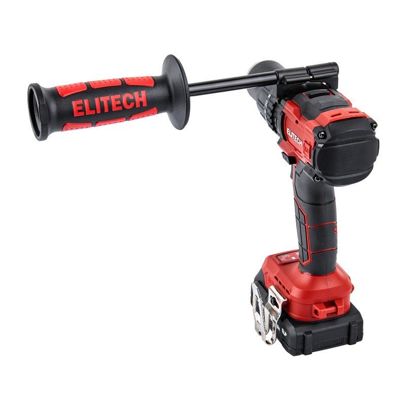 Аккумуляторная ударная дрель-шуруповерт Elitech ДА 21УБЛ2 (E2201.048.01)