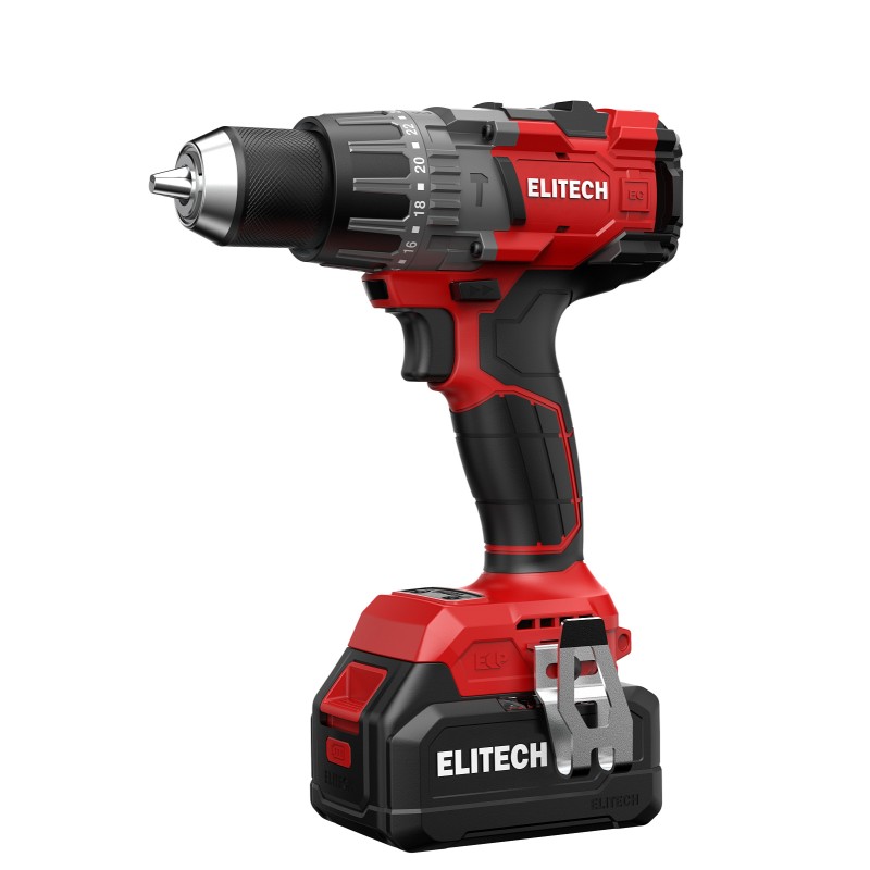 Аккумуляторная ударная дрель-шуруповерт Elitech ДА 21УБЛ2 (E2201.048.02)