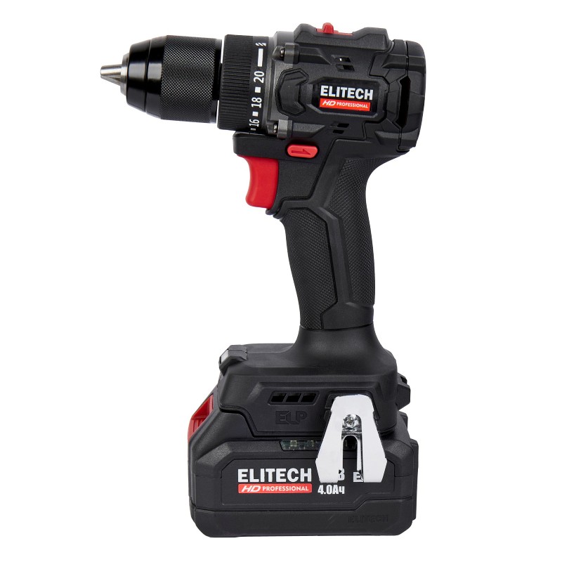 Аккумуляторная дрель-шуруповерт Elitech CD 20SL2 (E2201.040.02)