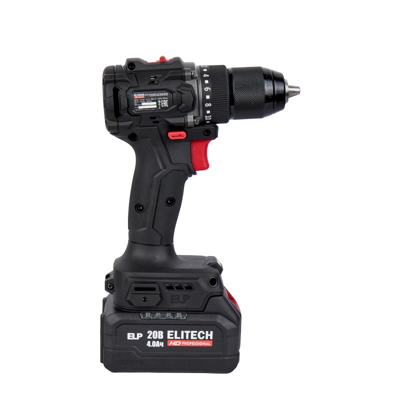 Аккумуляторная дрель-шуруповерт Elitech CD 20SL2 (E2201.040.02)