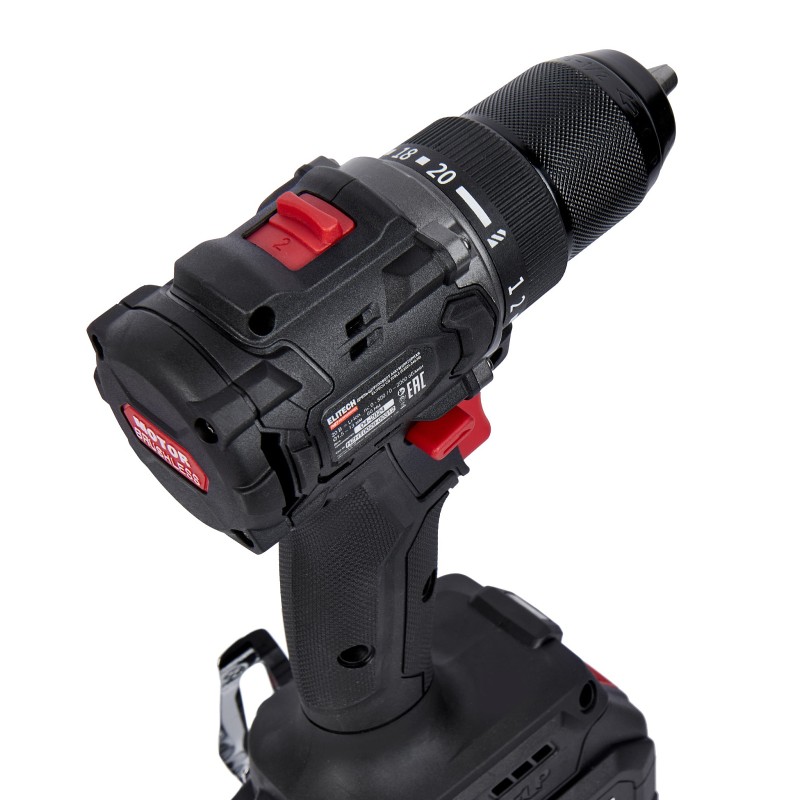 Аккумуляторная дрель-шуруповерт Elitech CD 20SL2 (E2201.040.02)