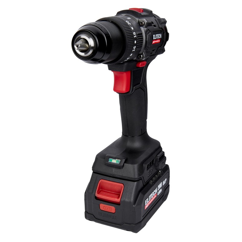 Аккумуляторная ударная дрель-шуруповерт Elitech CD 20ISL2 (E2201.041.02)
