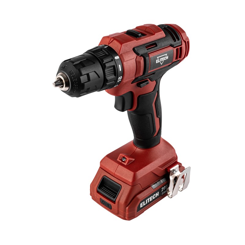 Аккумуляторная дрель-шуруповерт Elitech ДА 202СЛ (E2201.051.01)