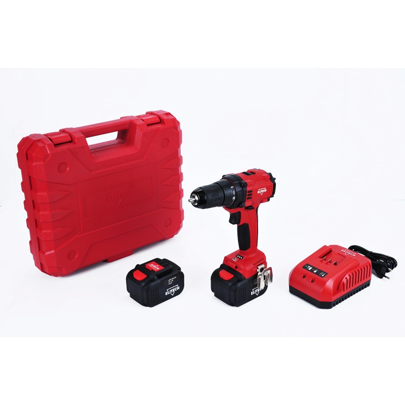 Аккумуляторная дрель-шуруповерт Elitech ДА 12БЛ2 (Е2201.001.02 )