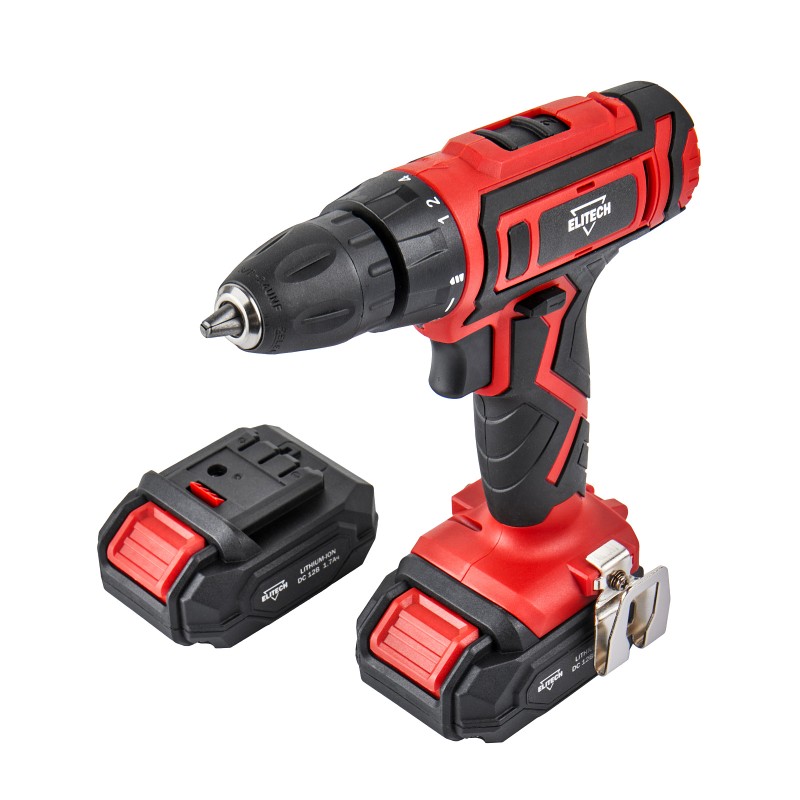 Аккумуляторная дрель-шуруповерт Elitech ДА 122СЛ (E2201.015.01)