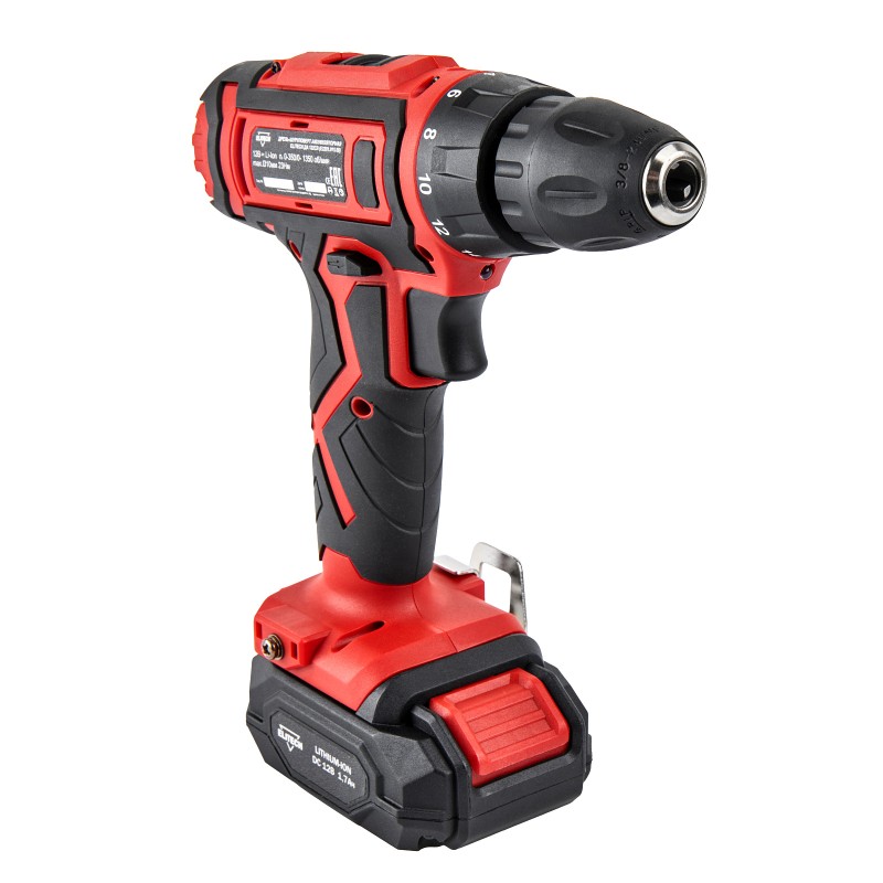 Аккумуляторная дрель-шуруповерт Elitech ДА 122СЛ (E2201.015.01)