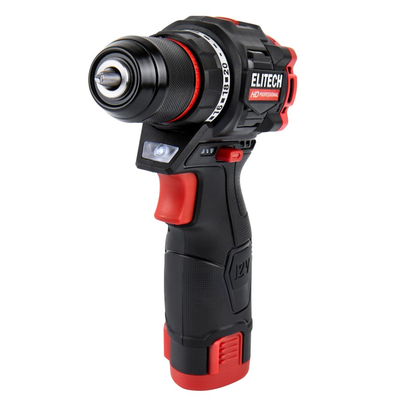 Аккумуляторная дрель-шурупроверт Elitech CD 12L2 (E2201.038.01)