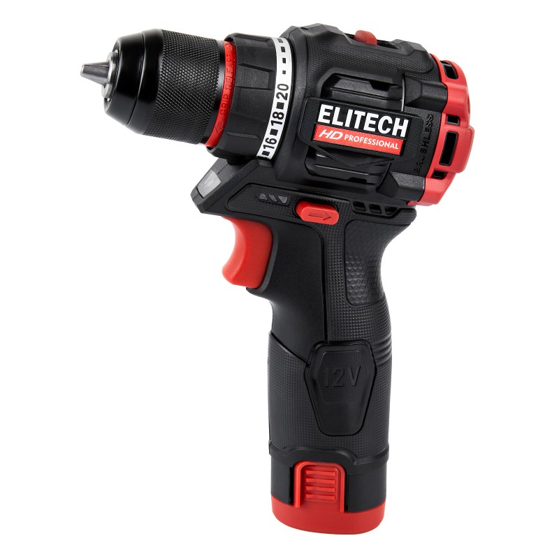 Аккумуляторная дрель-шурупроверт Elitech CD 12L2 (E2201.038.01)