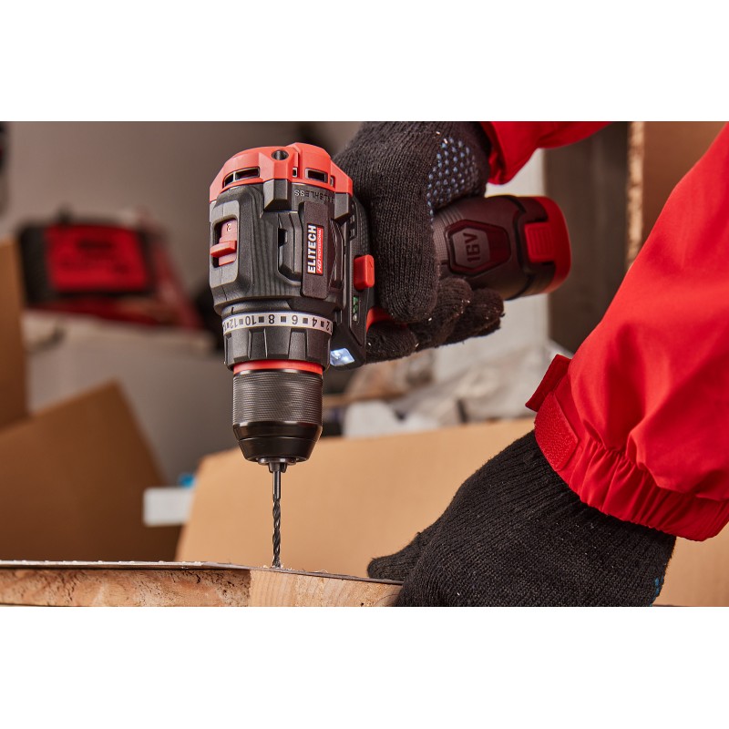 Аккумуляторная дрель-шуруповерт ELITECH CD 16L2 (E2201.039.01)