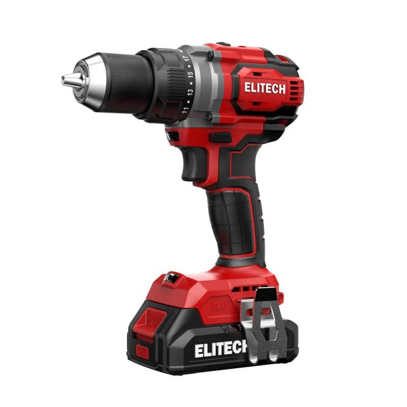 Аккумуляторная дрель-шуруповерт Elitech ДА 20СЛ2 (E2201.044.01)