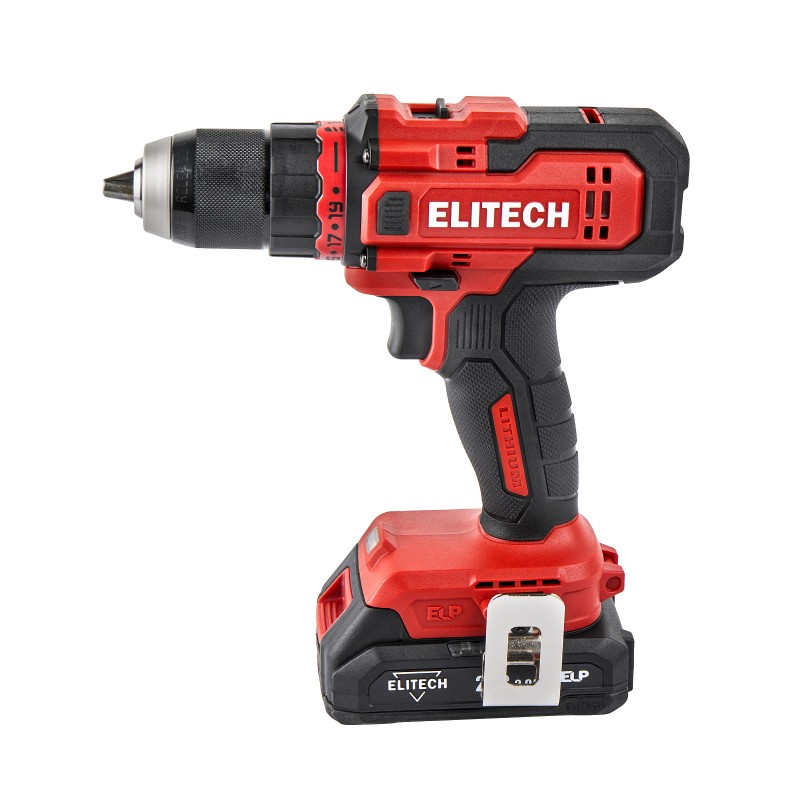 Аккумуляторная дрель-шуруповерт Elitech ДА 20СЛ2 (E2201.044.01)