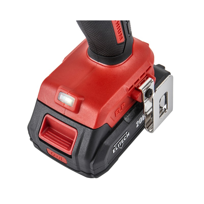 Аккумуляторная дрель-шуруповерт Elitech ДА 20СЛ2 (E2201.044.01)