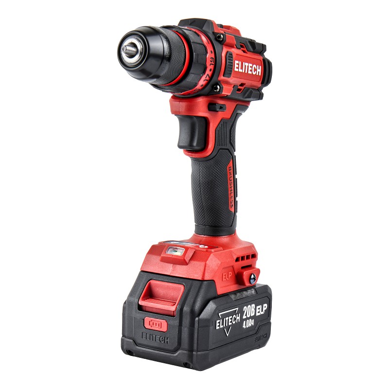 Аккумуляторная дрель-шуруповерт Elitech ДА 20БЛ2 (E2201.045.02)