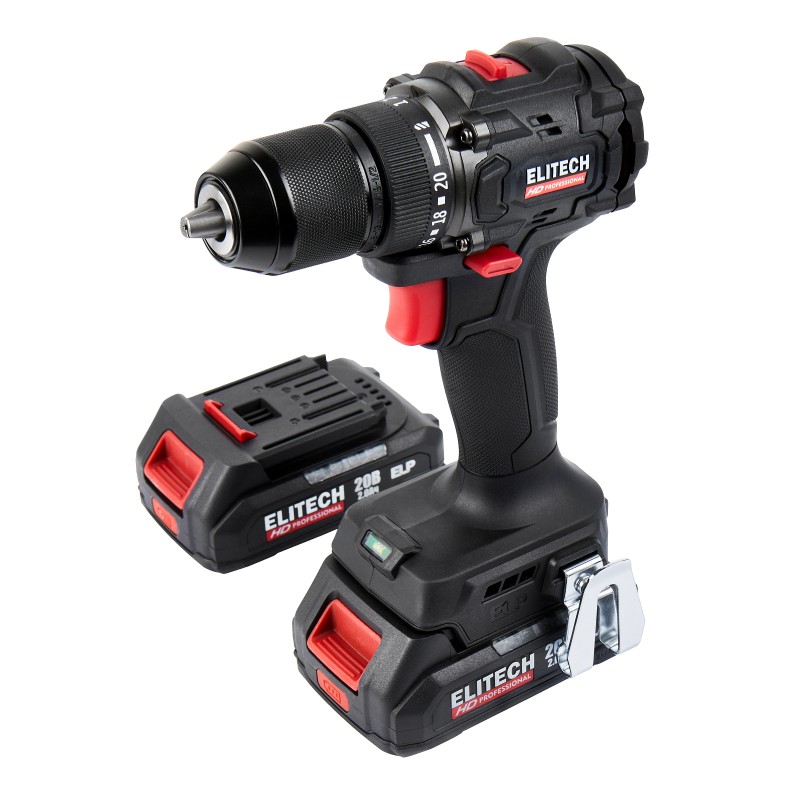 Аккумуляторная дрель-шуруповерт ELITECH CD 20SL2 (E2201.040.01)