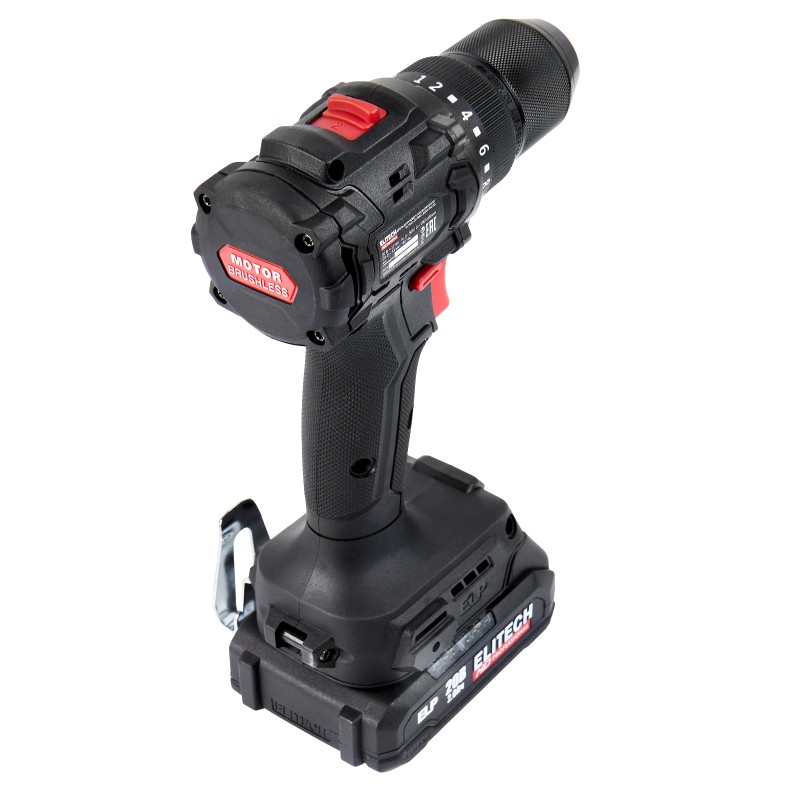 Аккумуляторная дрель-шуруповерт ELITECH CD 20SL2 (E2201.040.01)