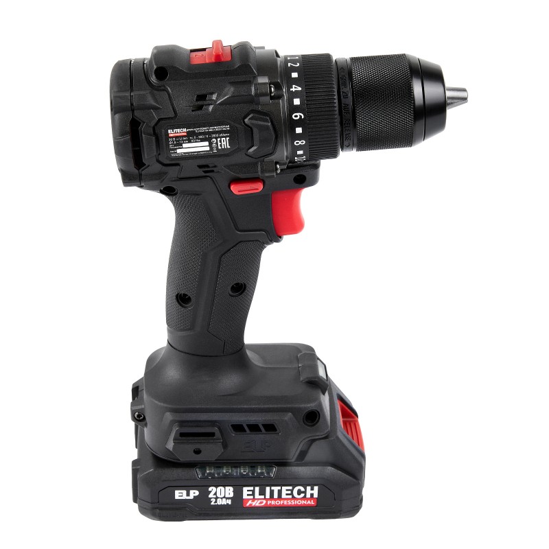 Аккумуляторная дрель-шуруповерт ELITECH CD 20SL2 (E2201.040.01)
