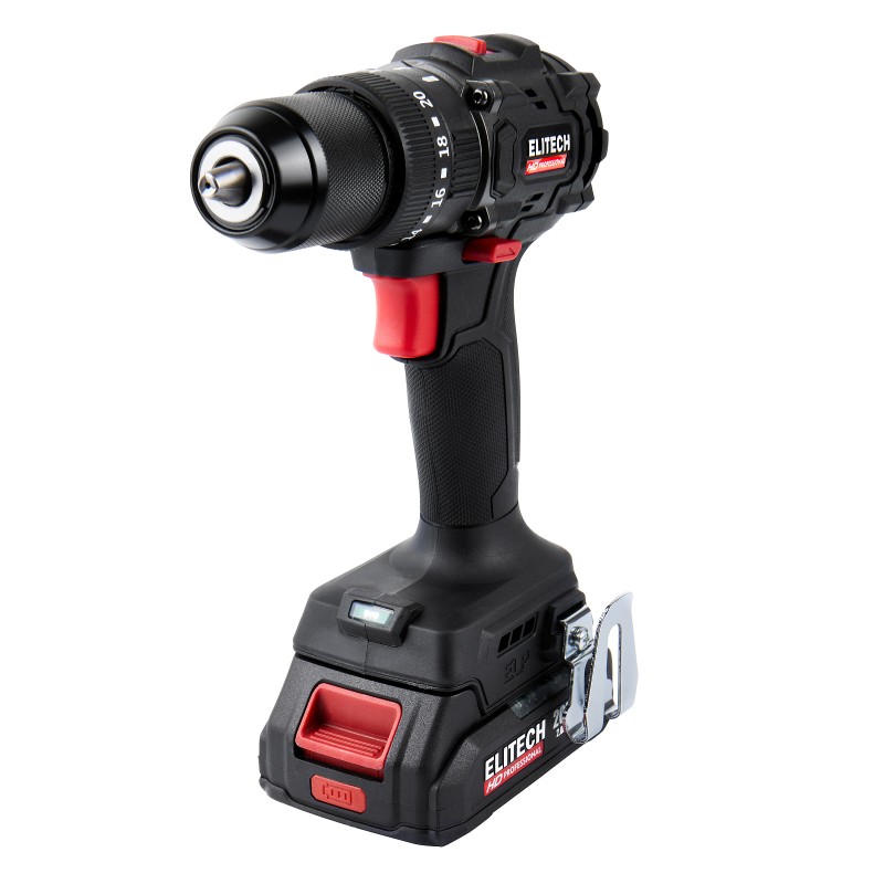 Аккумуляторная ударная дрель-шуруповерт ELITECH CD 20ISL2 (E2201.041.01)