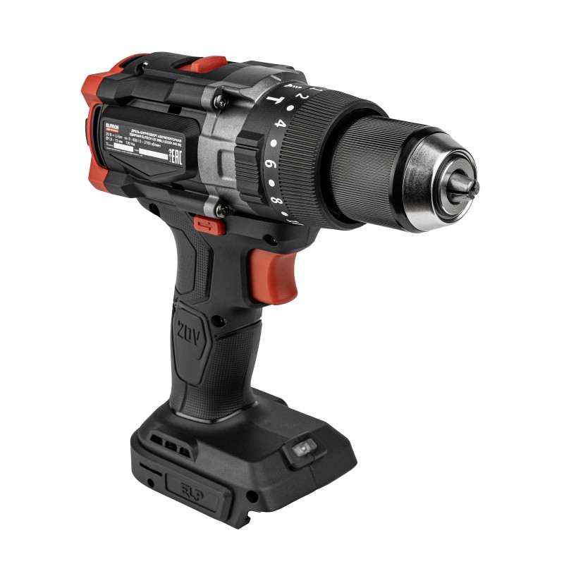 Аккумуляторная дрель-шуруповерт Elitech CD 20BL2 (E2201.042.00)