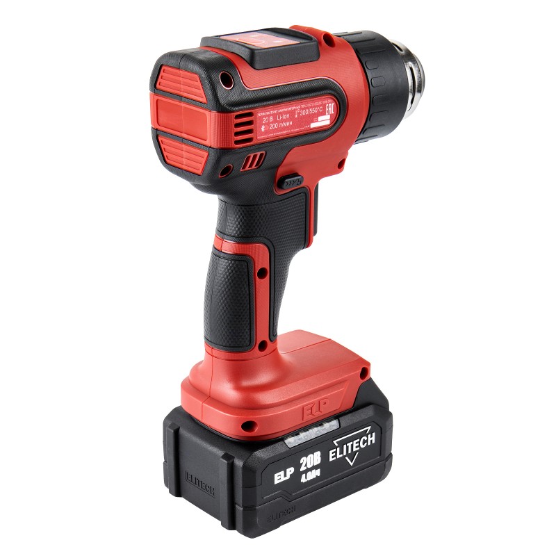 Аккумуляторный термопистолет Elitech ТВА 20СЛ2 (E2207.009.01)