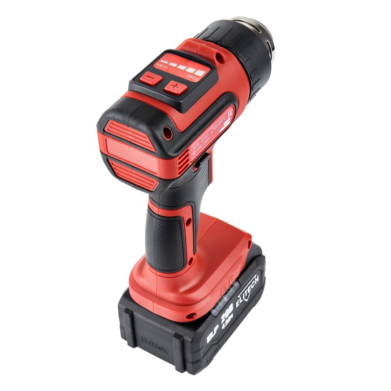 Аккумуляторный термопистолет Elitech ТВА 20СЛ5 (E2207.010.01)