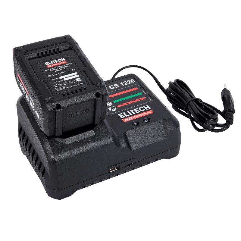 Аккумуляторный пистолет для герметика ELITECH CCG 20SL6 (E2208.013.01)