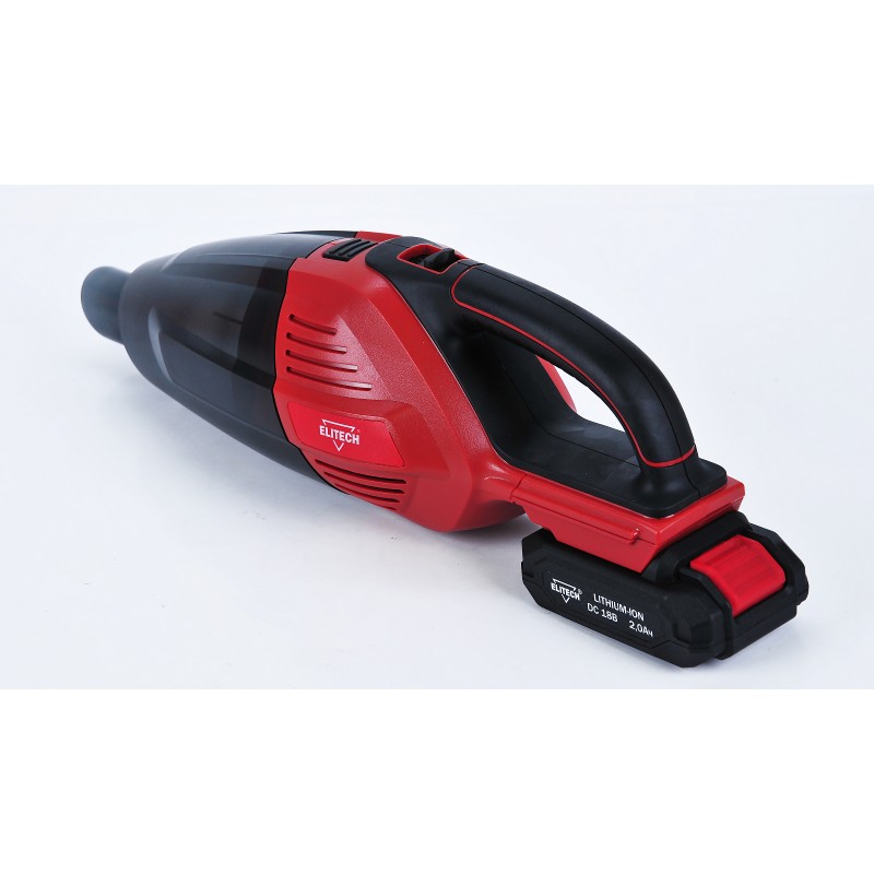 Аккумуляторный пылесос Elitech ПРА 18СЛ (E1302.001.01)