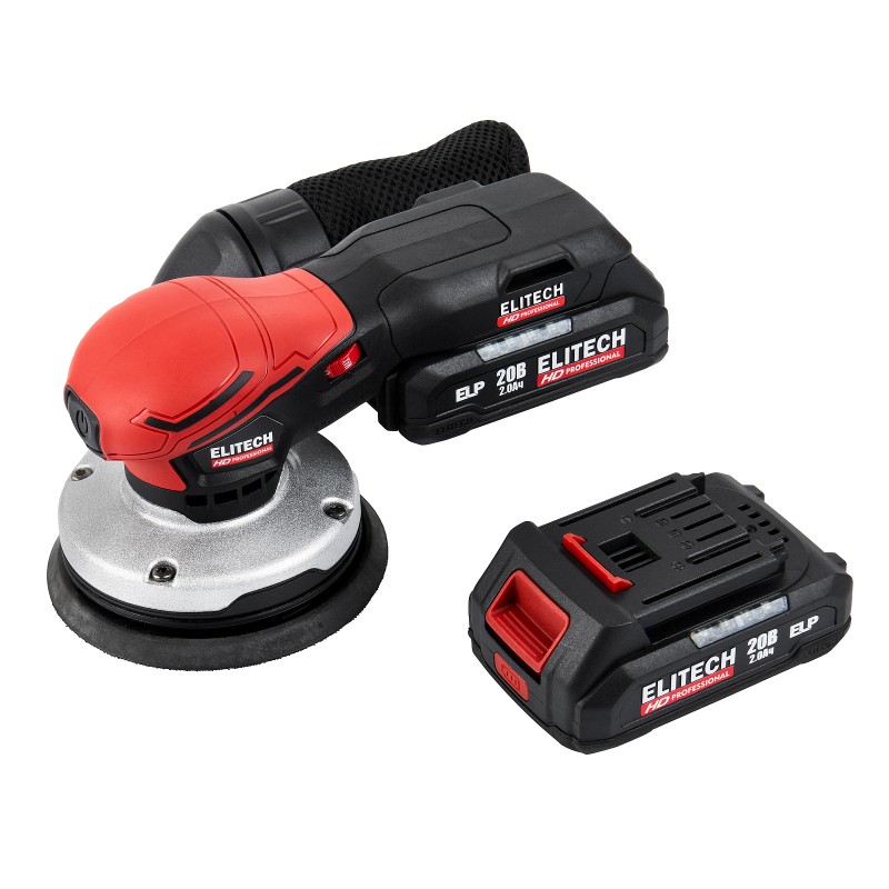 Аккумуляторная эксцентриковая шлифмашина ELITECH COS 2012SL (E2213.045.01)