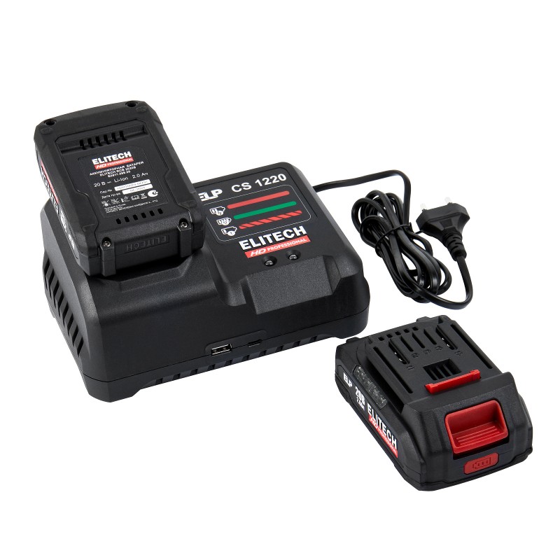 Аккумуляторная эксцентриковая шлифмашина ELITECH COS 2012SL (E2213.045.01)