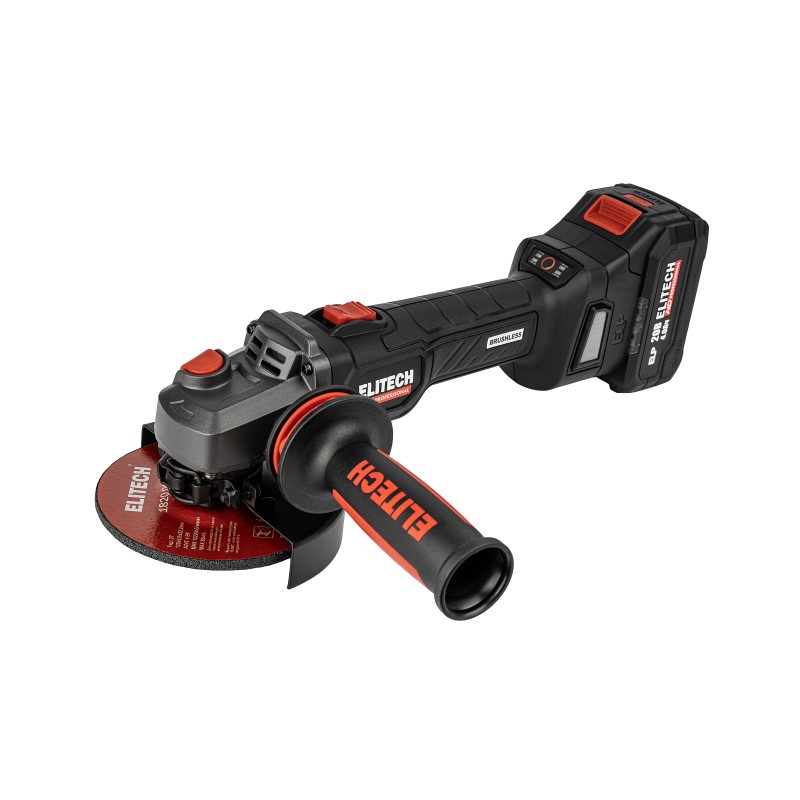 Аккумуляторная угловая шлифмашина Elitech CAG 2012BL (E2213.074.01)