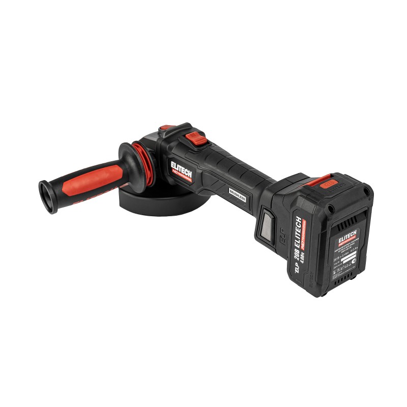 Аккумуляторная угловая шлифмашина Elitech CAG 2012BL (E2213.074.02)