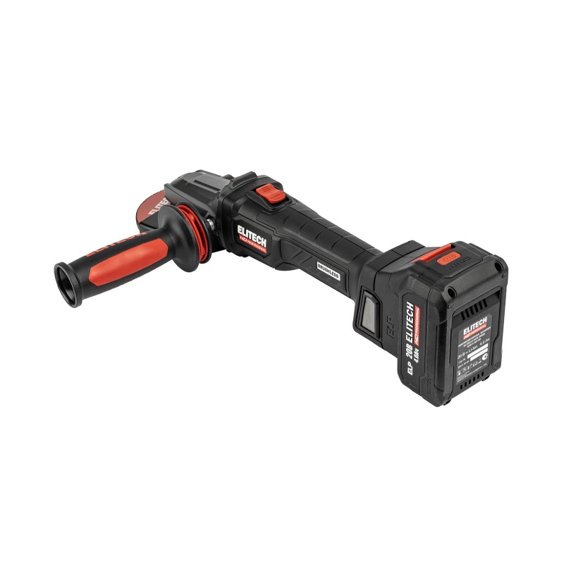 Аккумуляторная угловая шлифмашина Elitech CAG 2012DSL (E2213.075.02)