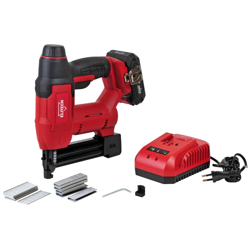 Аккумуляторный скобозабиватель Elitech ПГА 1832Л ( E2210.001.01)