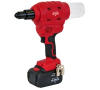 Аккумуляторный заклепочный пистолет Elitech ПЗА 18БЛ (E2208.004.01)